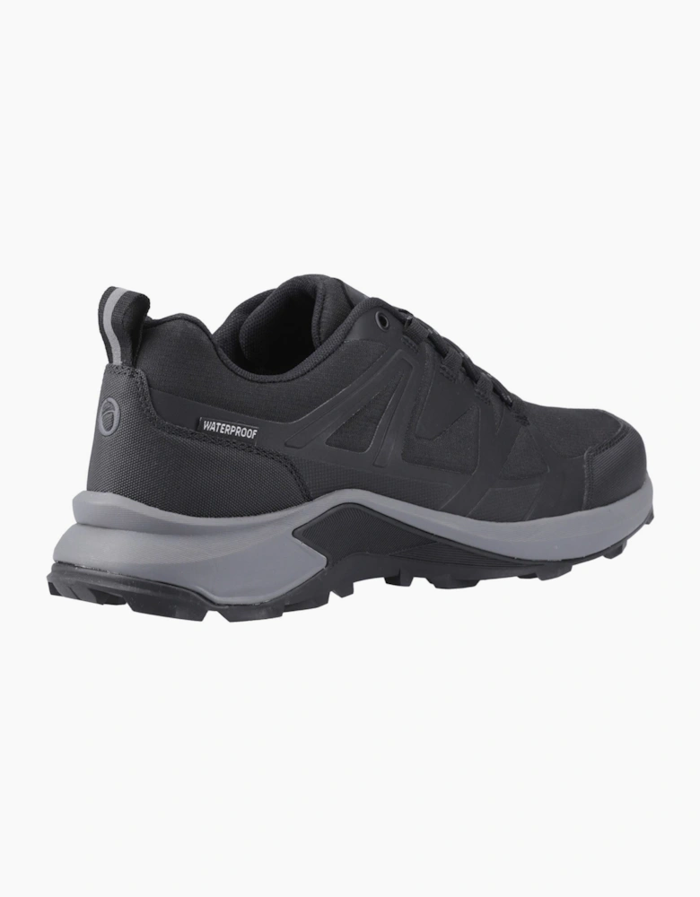 Cotswold Horton Low Textile Men's Black Hiking Shoes