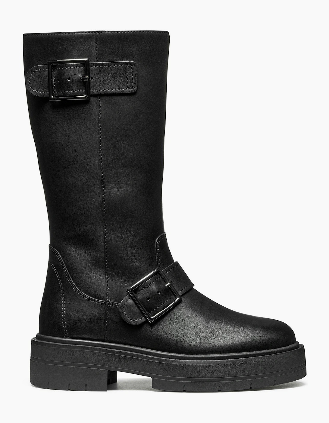 Geox D Spherica EC7 Leather Women's Black Boots