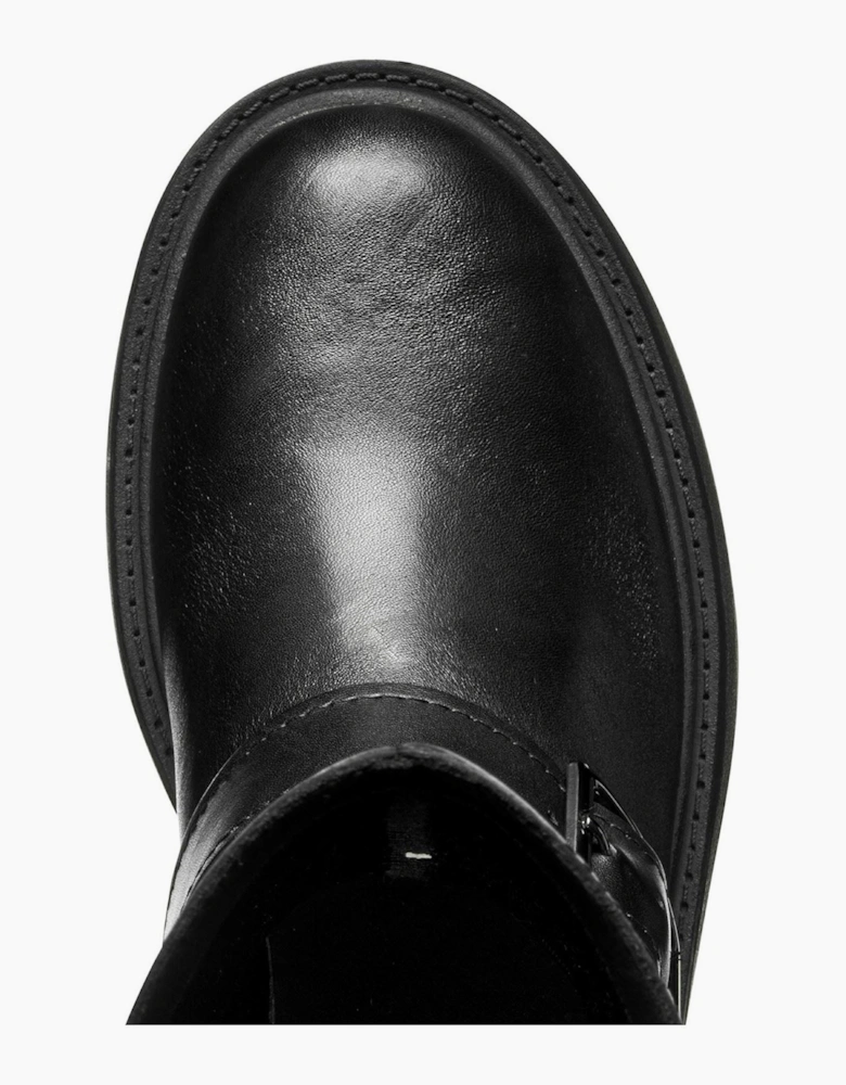 Geox D Spherica EC7 Leather Women's Black Boots