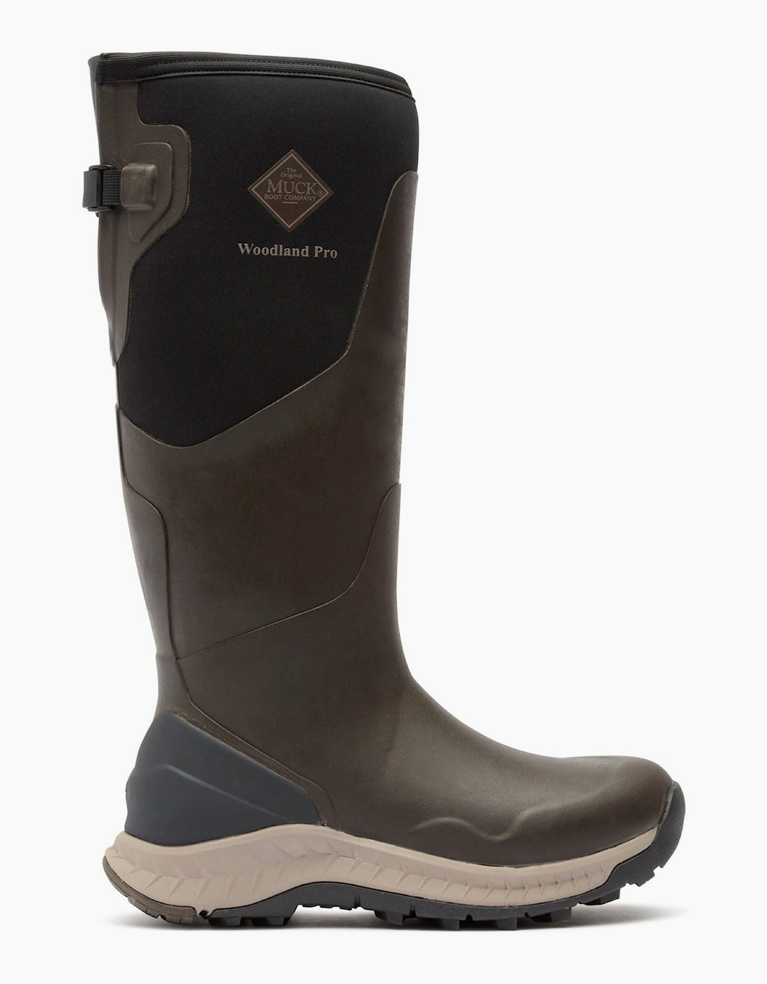 Muck Boots Woodland Pro Rubber Men's COFFEE Wellington Boots