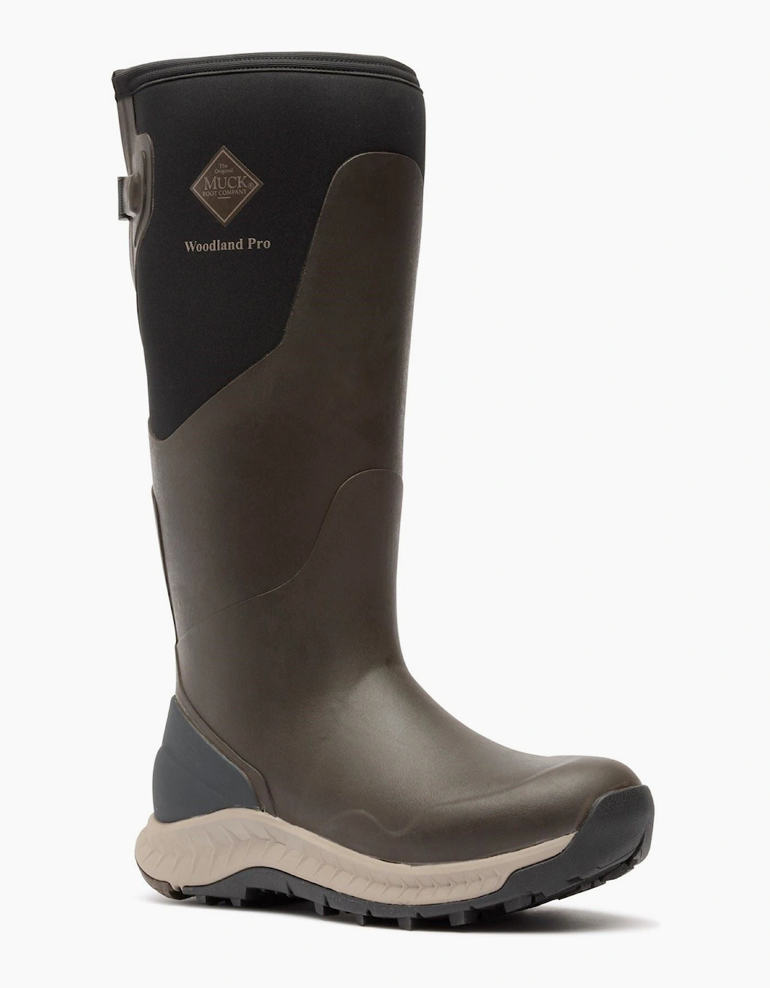 Muck Boots Woodland Pro Rubber Men's COFFEE Wellington Boots