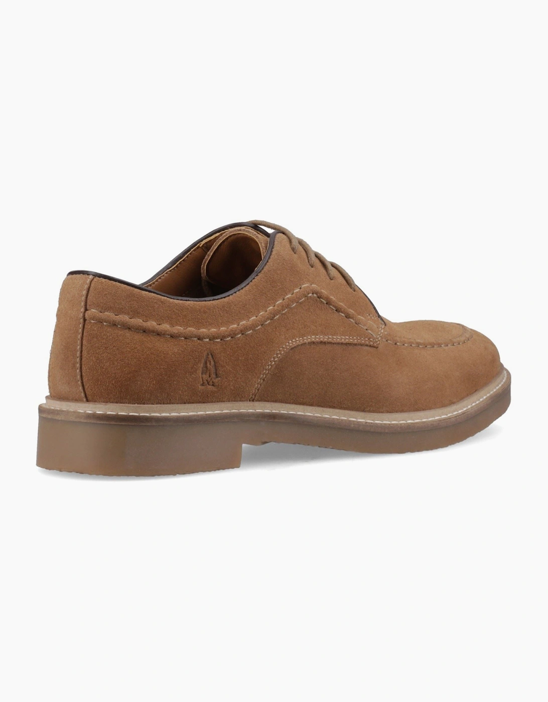 Hush Puppies Genny Leather Men's Taupe Lace-Up Shoes