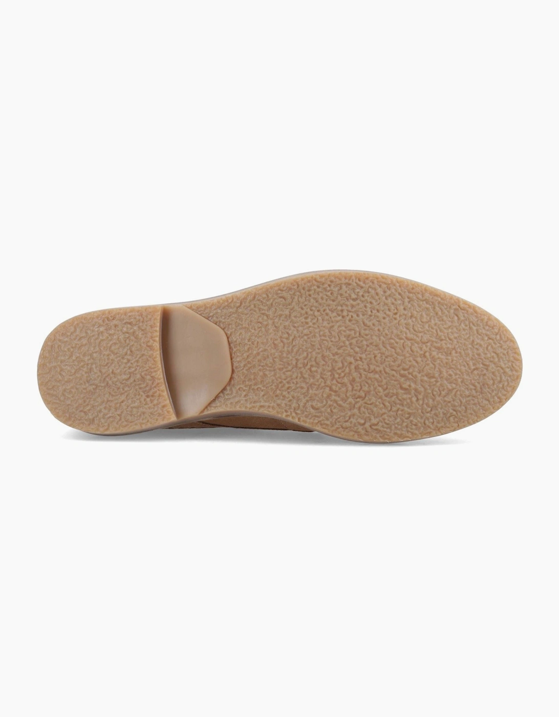 Hush Puppies Genny Leather Men's Taupe Lace-Up Shoes