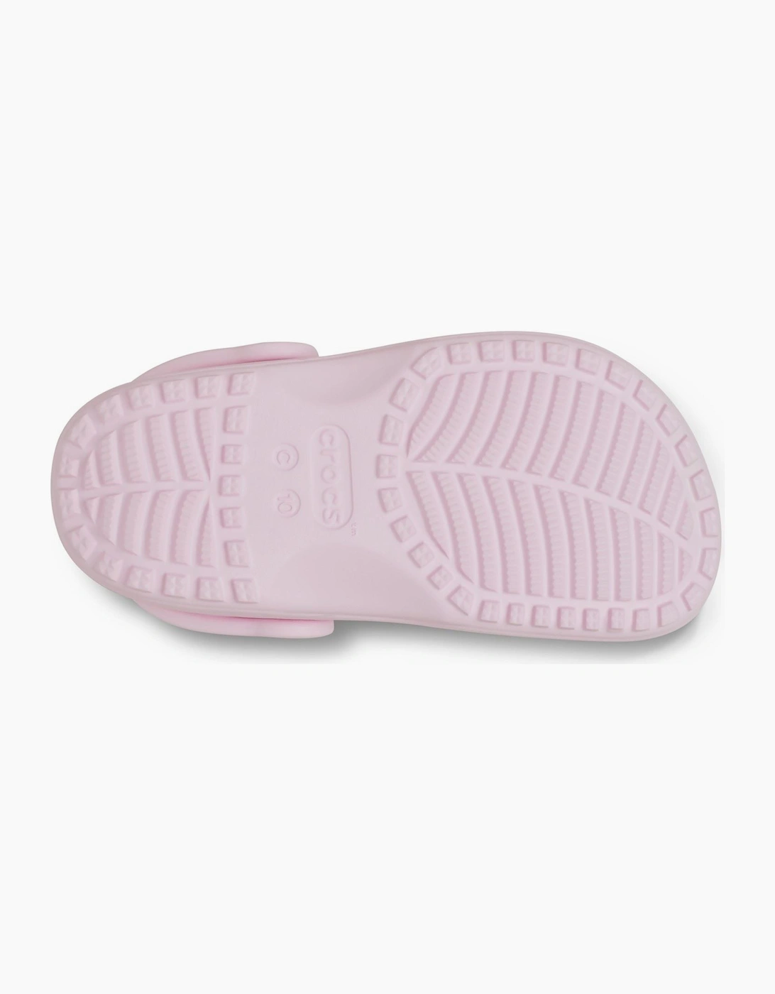 Crocs Classic Floral Cut Out EVA Unisex Kid's Pink Milk Clogs