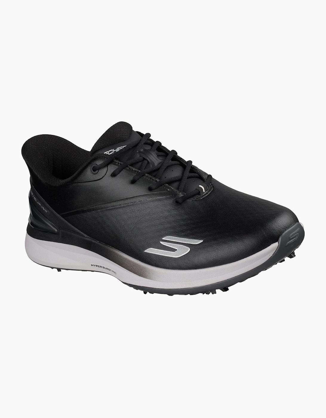 Skechers Blade Tour Men's Black Synthetic/ White Trim Golf Shoes, 6 of 5