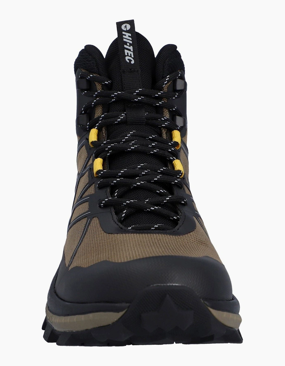 Hi-Tec Infuse Mid Polyester Men's Black/Walnut/Artisans Gold Hiking Boots