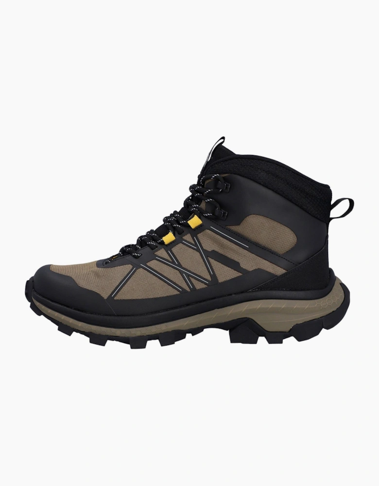 Hi-Tec Infuse Mid Polyester Men's Black/Walnut/Artisans Gold Hiking Boots