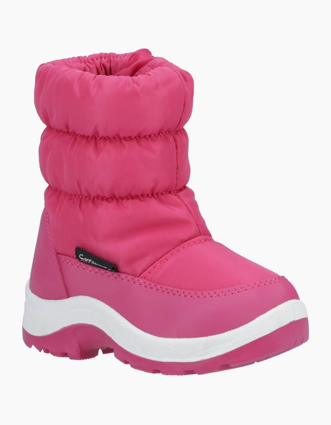 Cotswold Girls Pink  Tirely Textile Wellington Boots - Size UK 10 / Eu 28 / Us 11 Kids