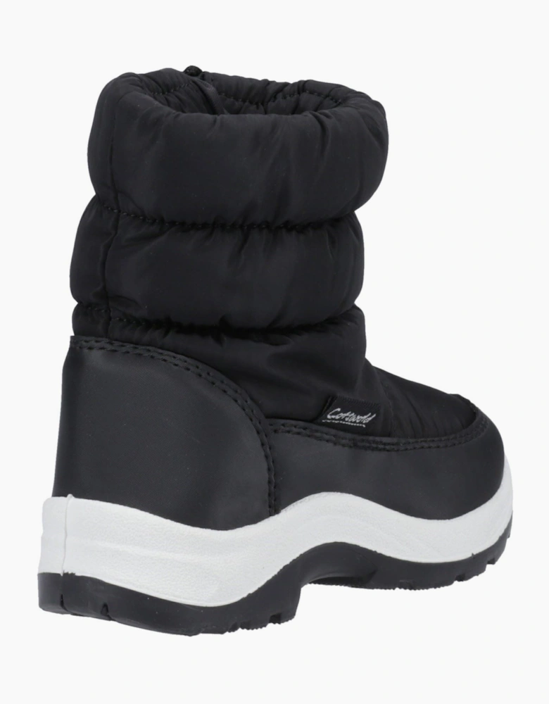 Cotswold Tirely Textile Black Wellington Boots