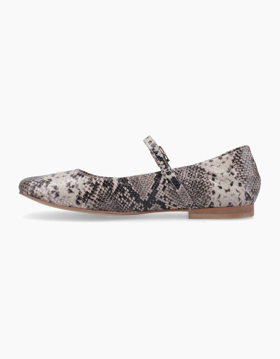 Hush Puppies Pasha Leather Women's Snake Flats