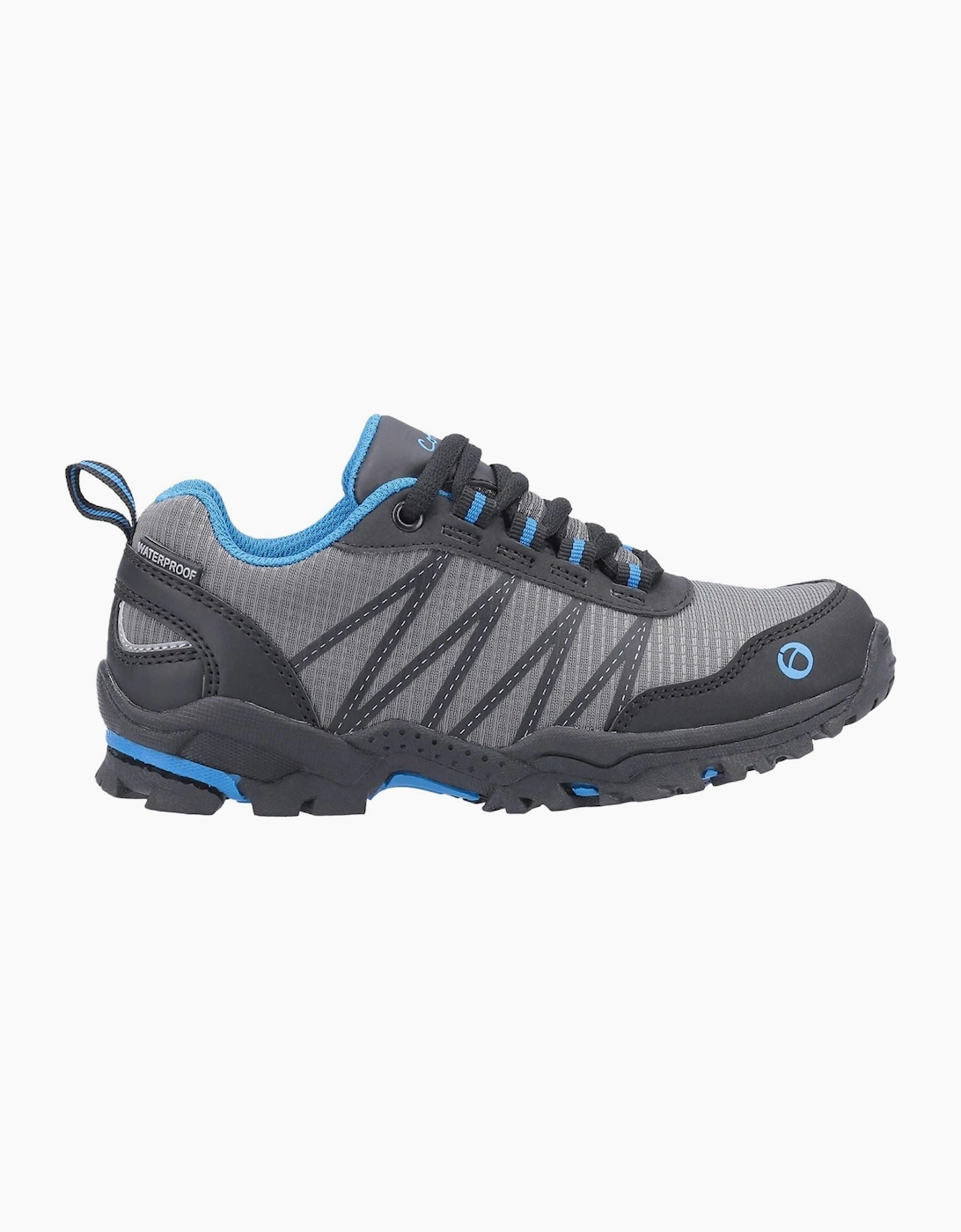 Cotswold Littledean Nylon Boy's Blue/Grey Hiking Shoes