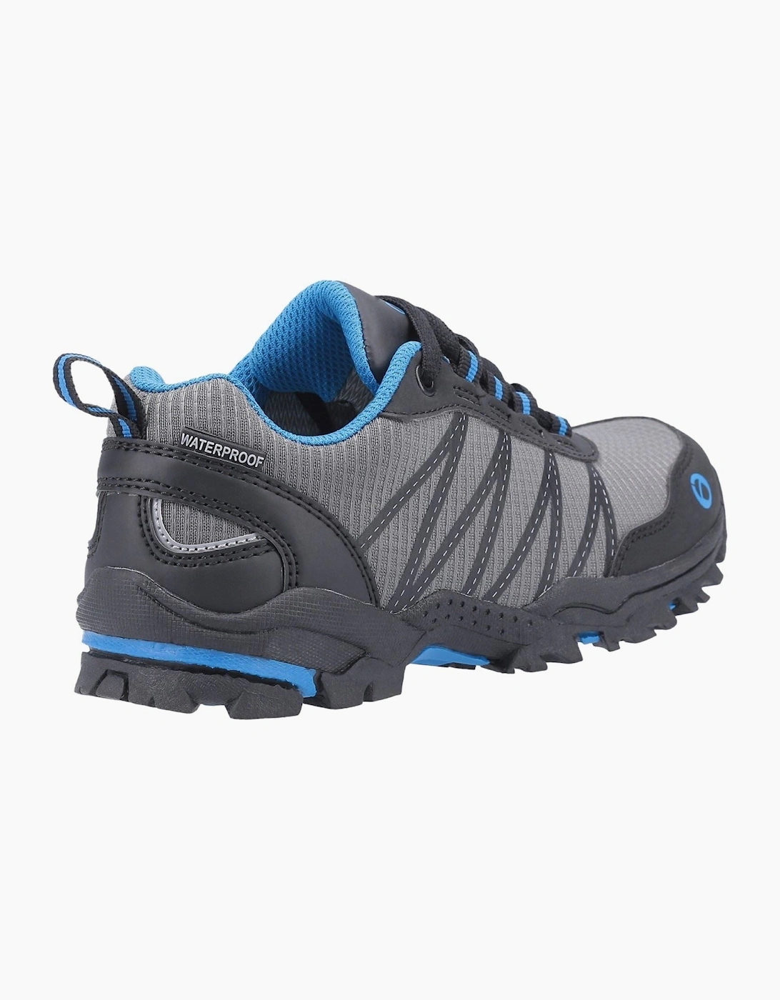 Cotswold Littledean Nylon Boy's Blue/Grey Hiking Shoes