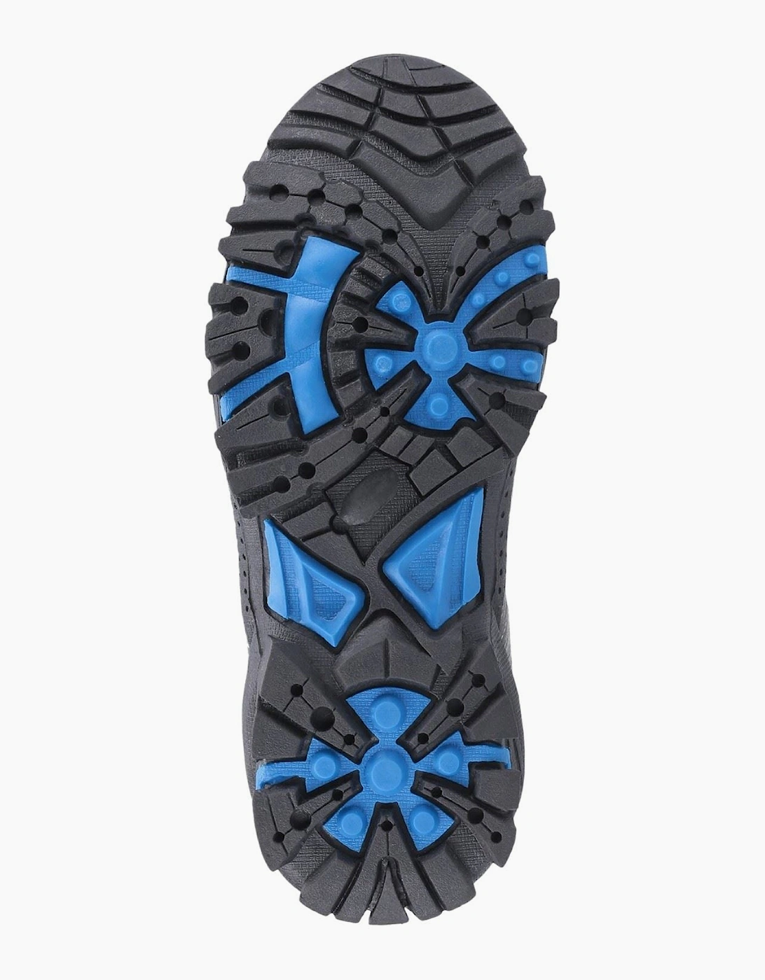 Cotswold Littledean Nylon Boy's Blue/Grey Hiking Shoes