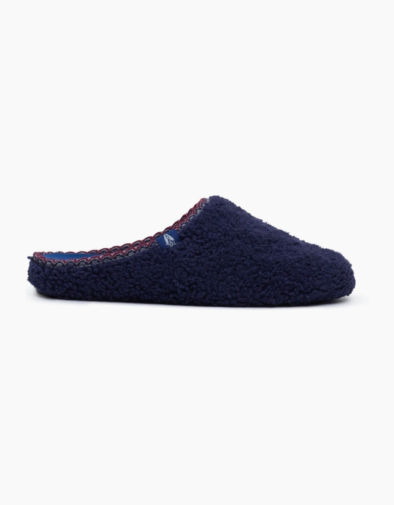 Hush Puppies Good Teddy Polyester Men's NAVY Slippers