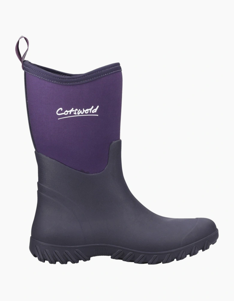 Cotswold Ashmead Rubber Women's Purple Wellington Boots