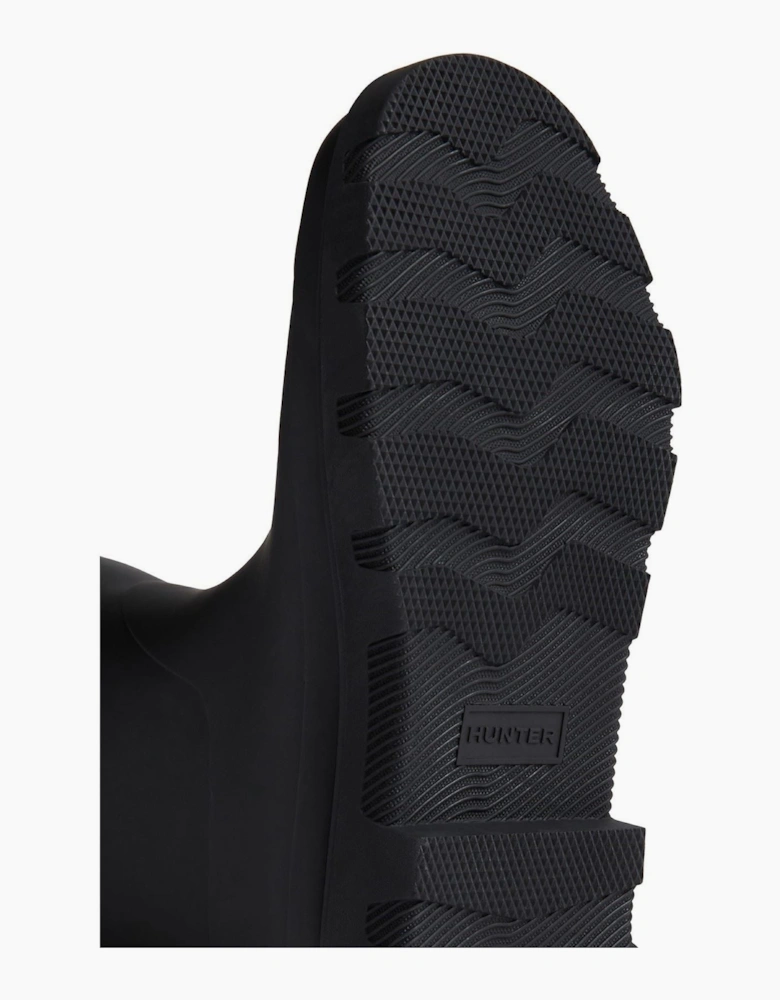 Hunter Downpour Tall Rubber Men's Black Wellington Boots