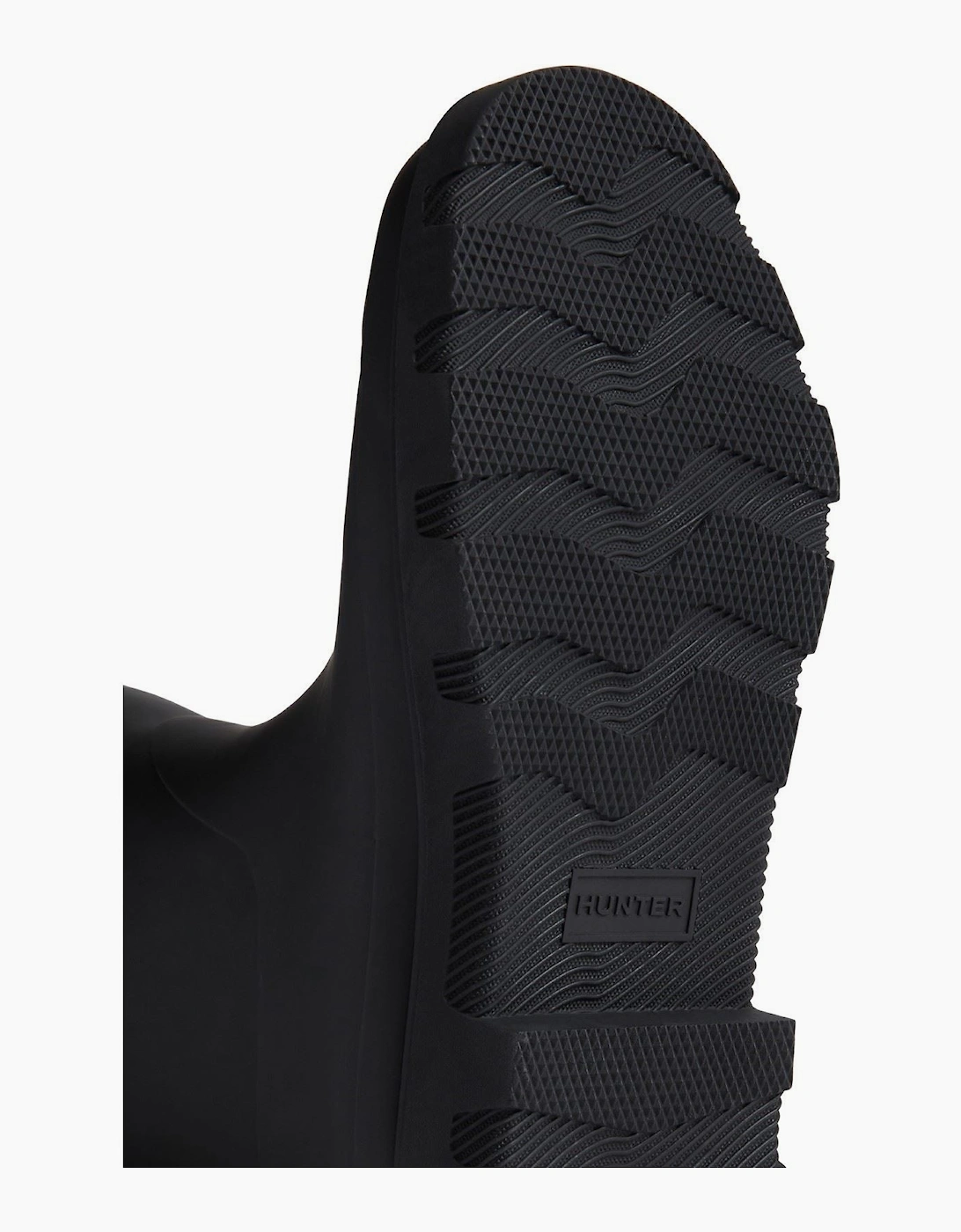 Hunter Downpour Tall Rubber Men's Black Wellington Boots