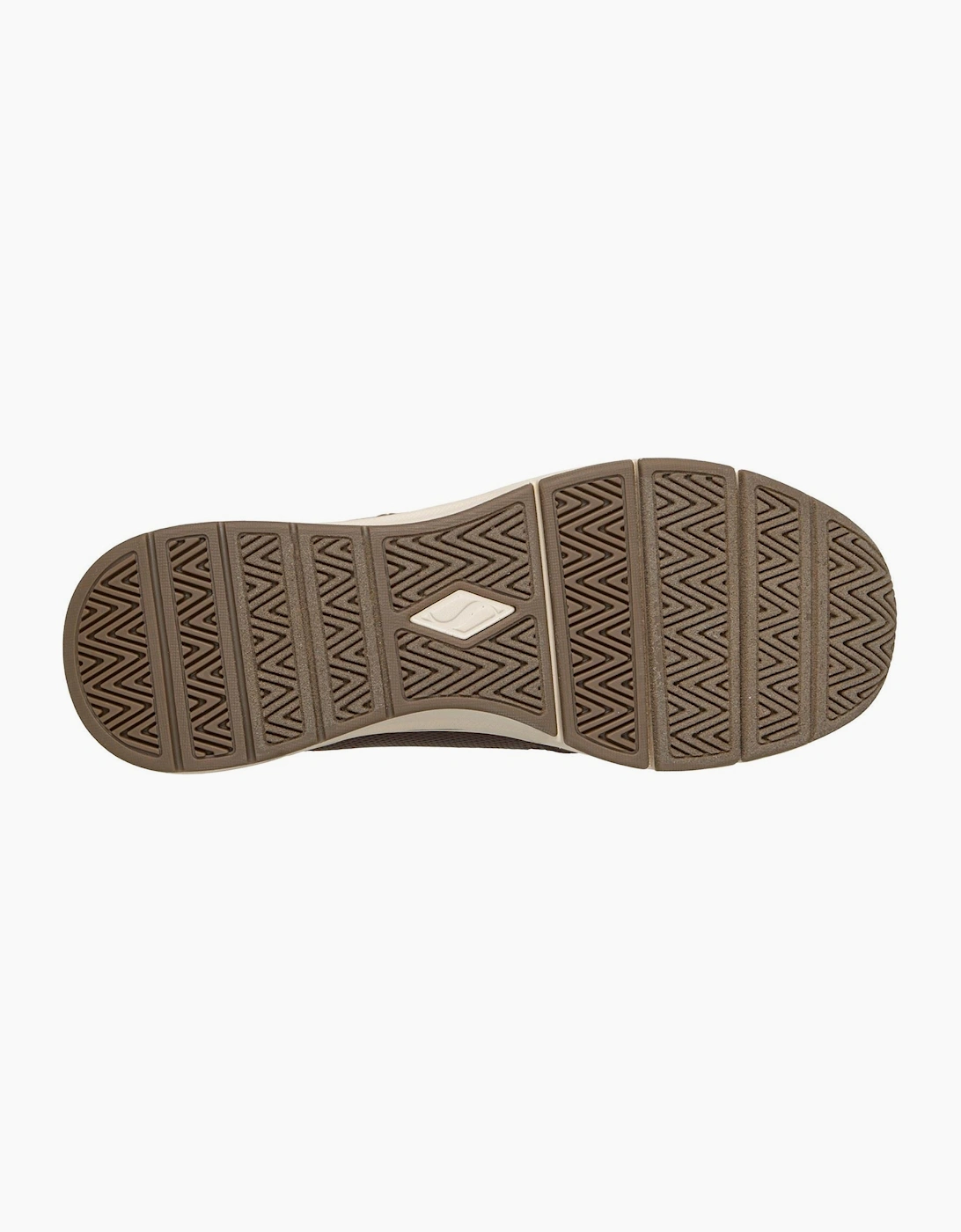 Skechers Billion Flex Luxe Up Leather Women's Chocolate Duraleather/Mesh Trainers