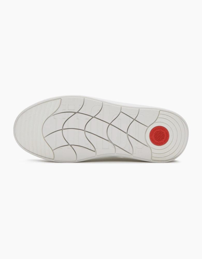 Fitflop RTG Lace Up Leather Women's Urban White/Silver Trainers