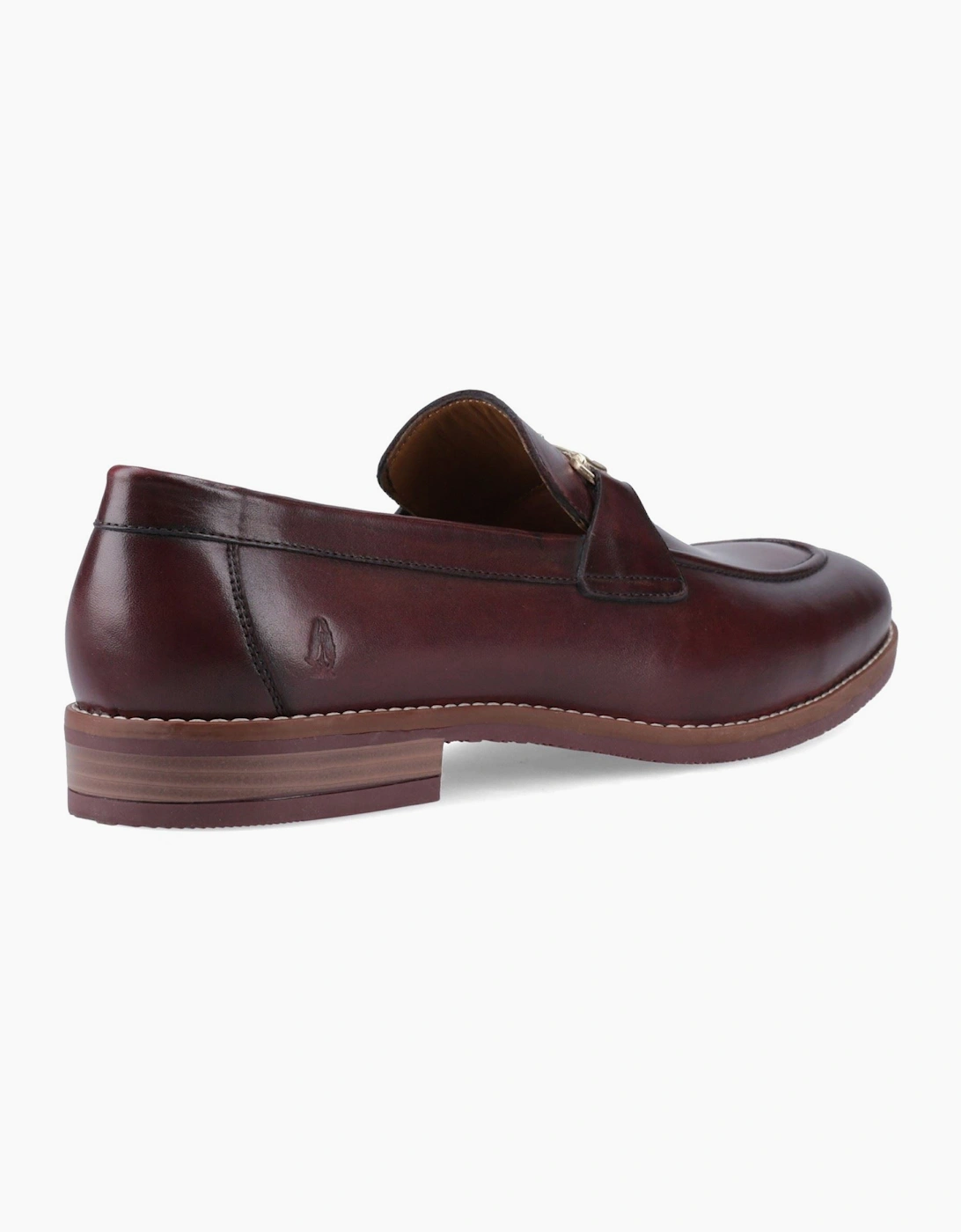 Hush Puppies Moses Leather Men's Bordeaux Loafers