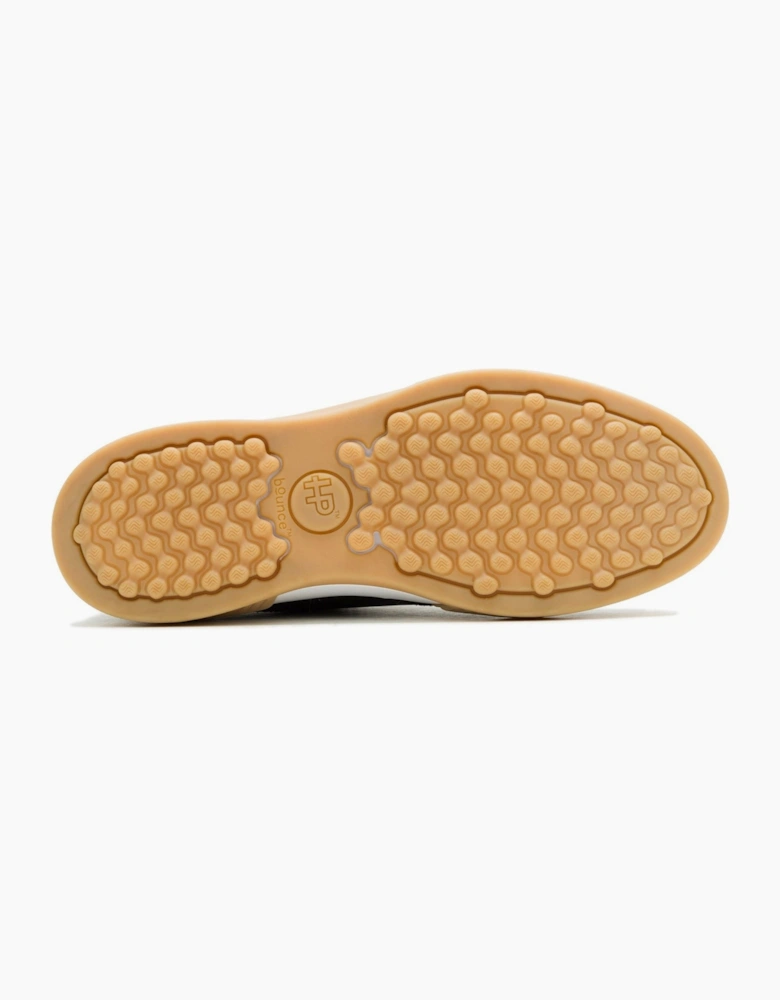 Hush Puppies Mae Leather Women's Black Trainers