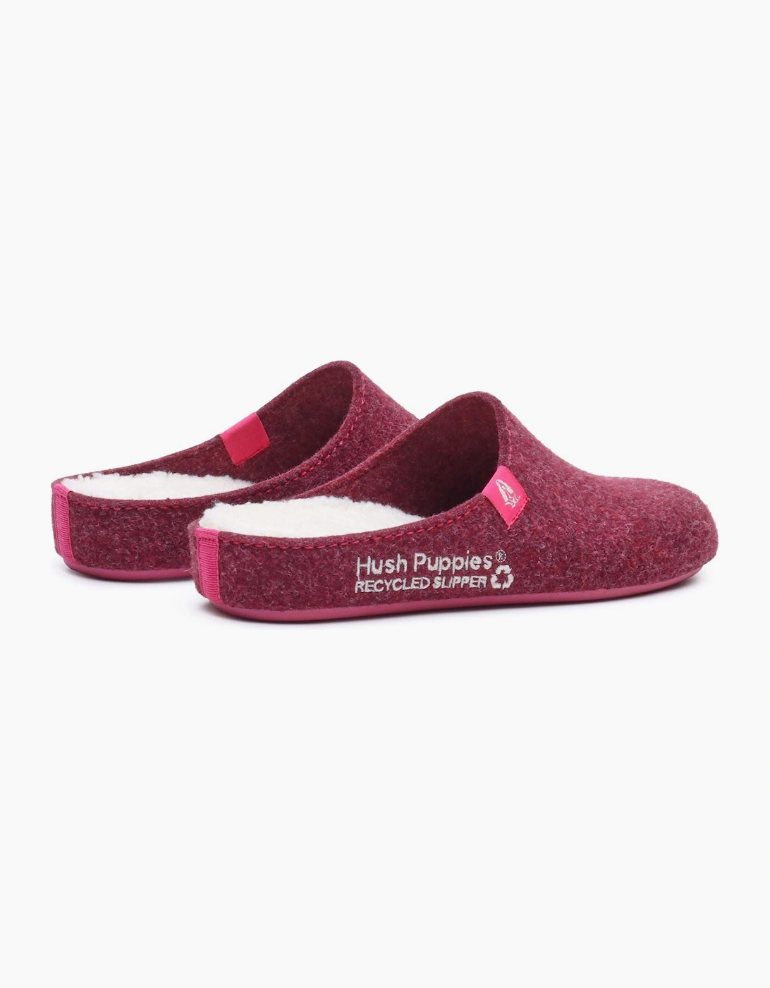Hush Puppies The Good Slipper Polyester Women's Bordeaux Slippers