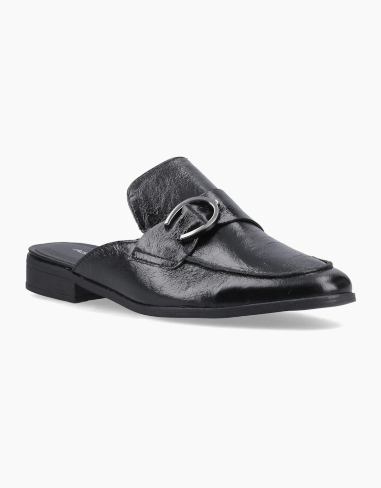 Hush Puppies Calla Leather Women's Black Mules