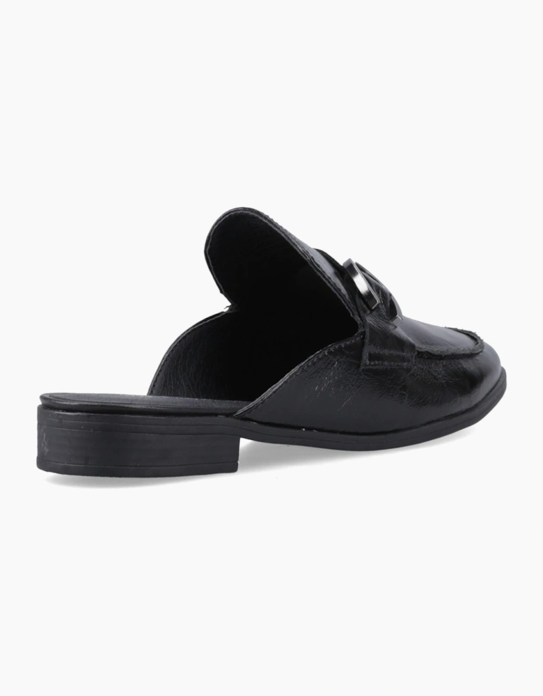 Hush Puppies Calla Leather Women's Black Mules