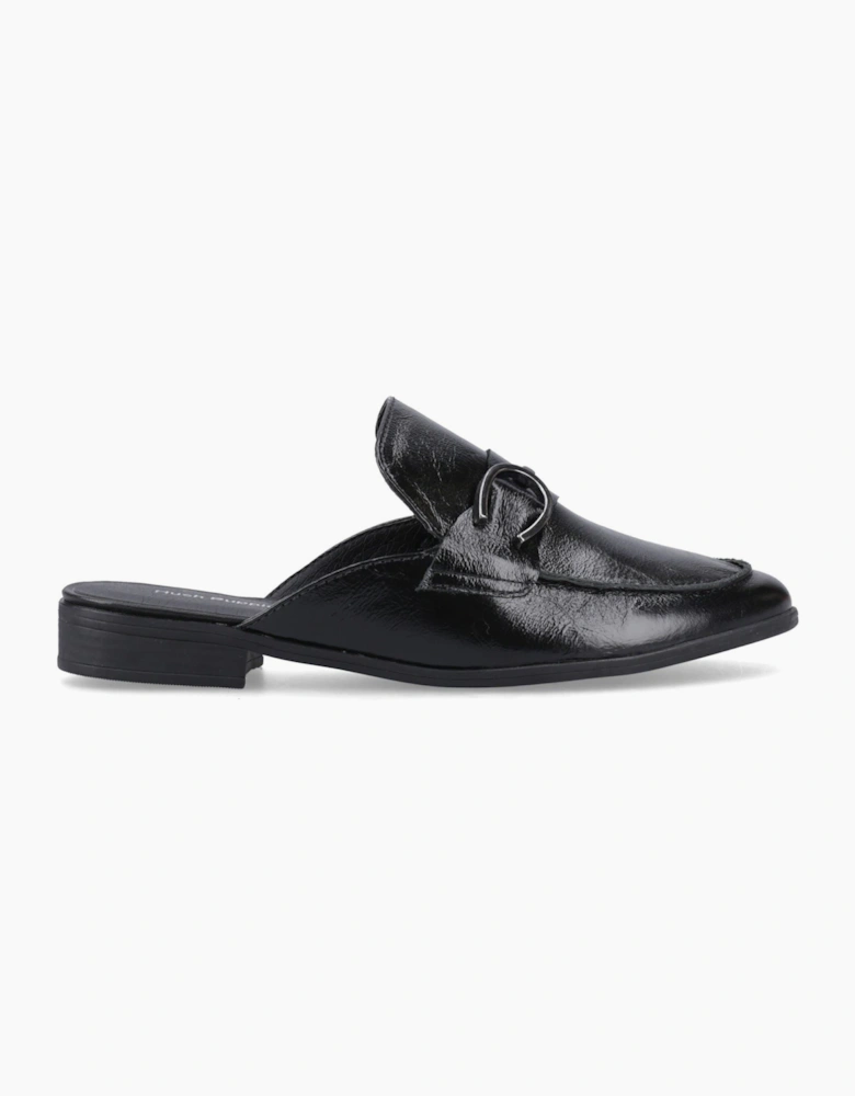 Hush Puppies Calla Leather Women's Black Mules