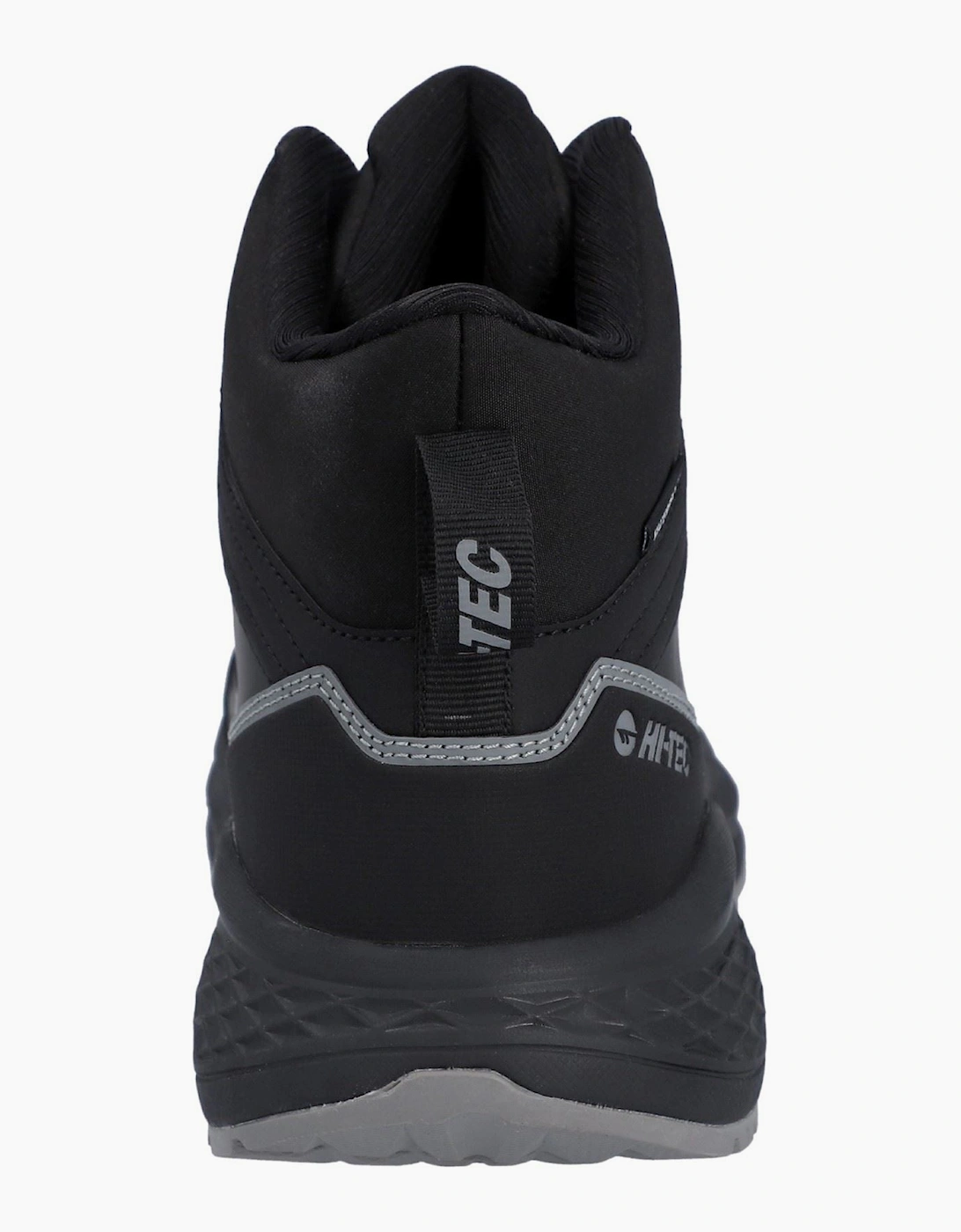 Hi-Tec Litespeed Mid Polyester Men's Black/Carbon Grey Hiking Boots