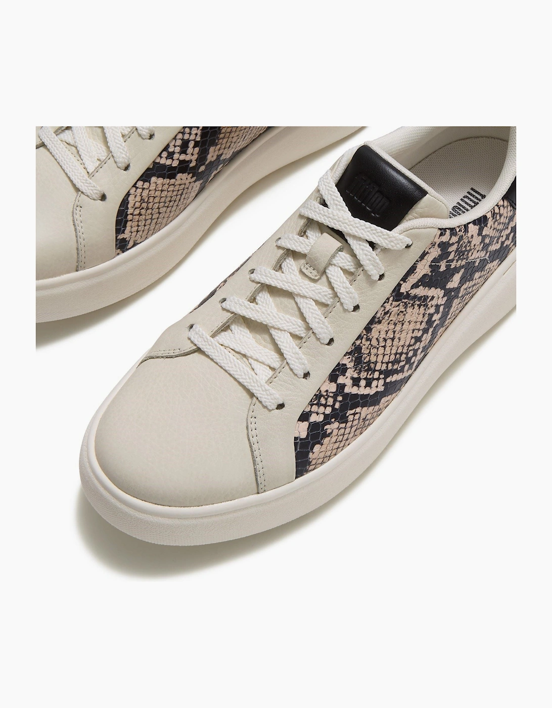 Fitflop RTG Lace Up Leather Women's Hazy Taupe/Black Trainers