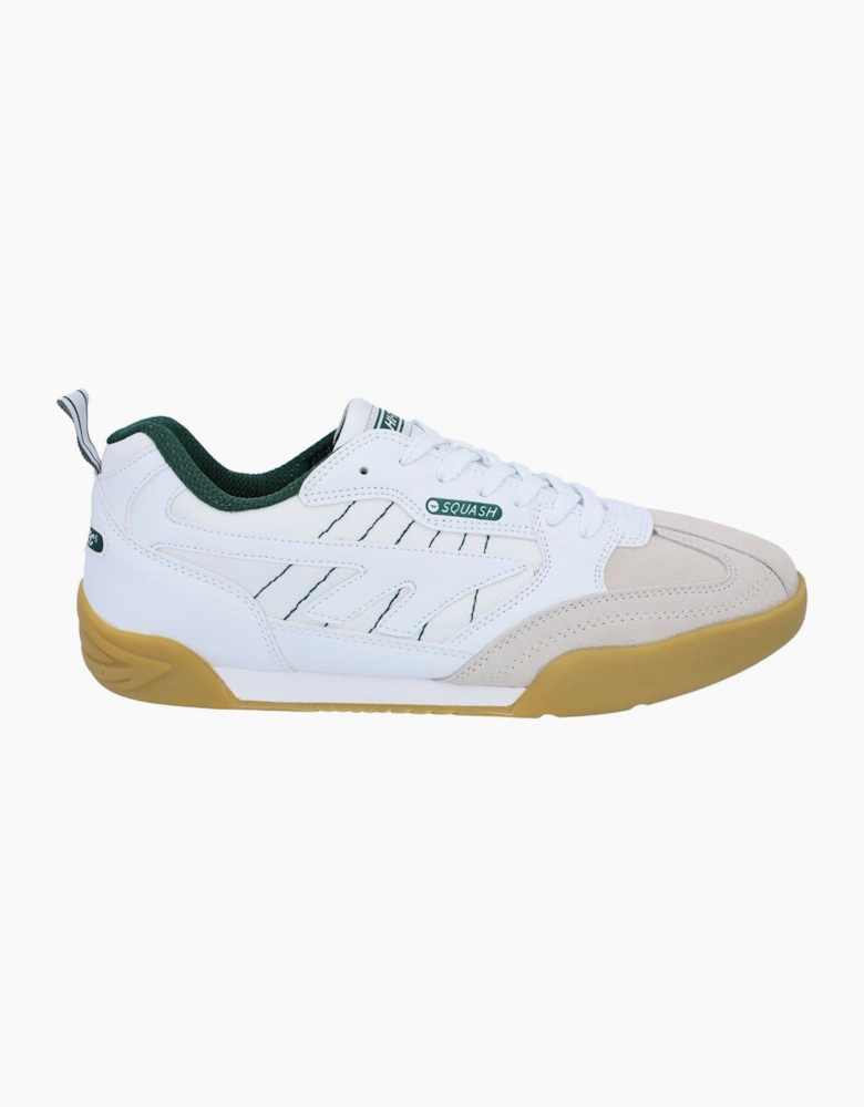Hi-Tec Squash Textile White Trainers