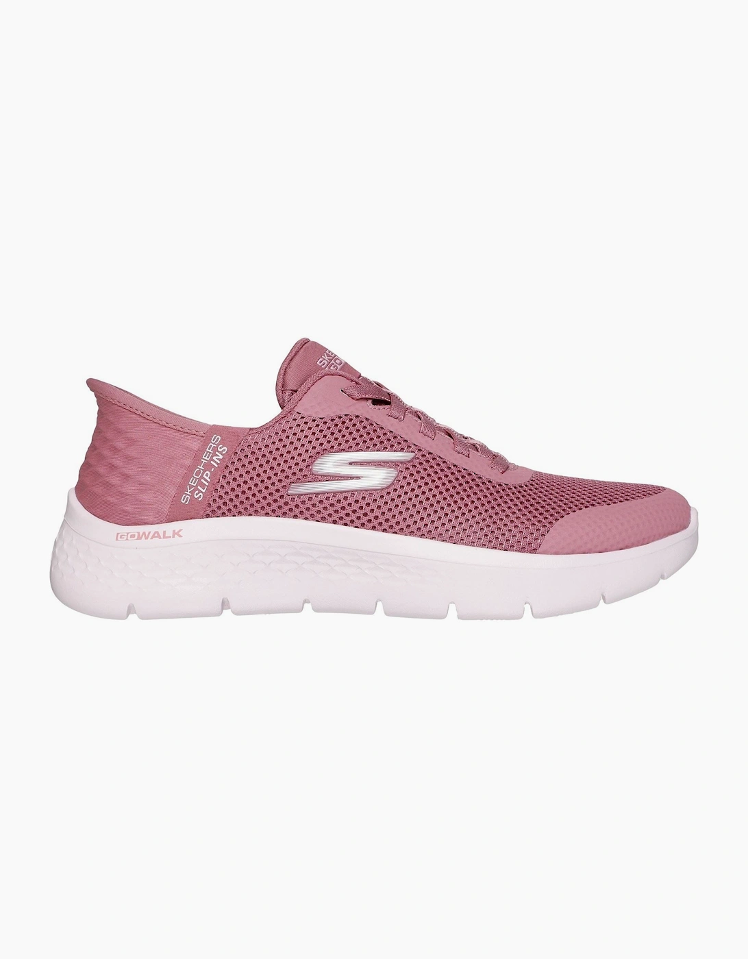 Skechers GO WALK Flex Grand Entry Textile Women's Rose Textile/Trim Trainers