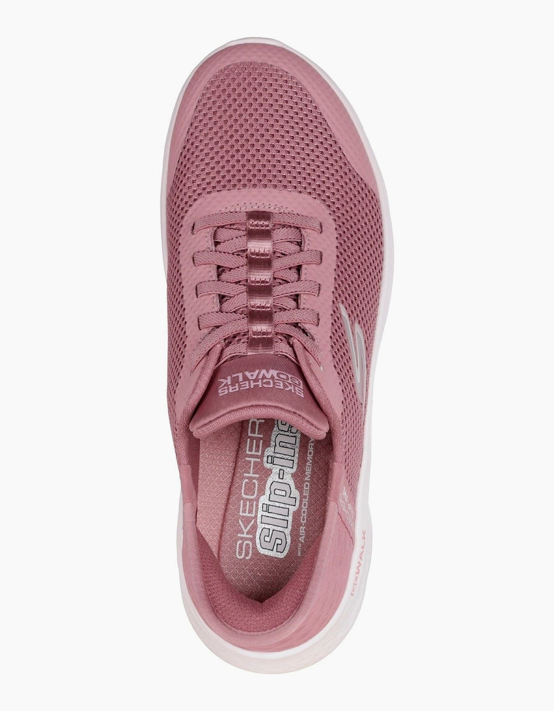 Skechers GO WALK Flex Grand Entry Textile Women's Rose Textile/Trim Trainers