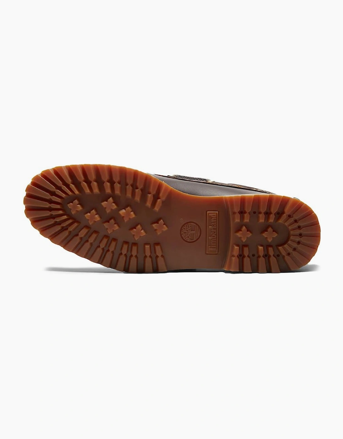 Timberland Authentic 3-Eye Lug Handsewn Brown Boat Shoe