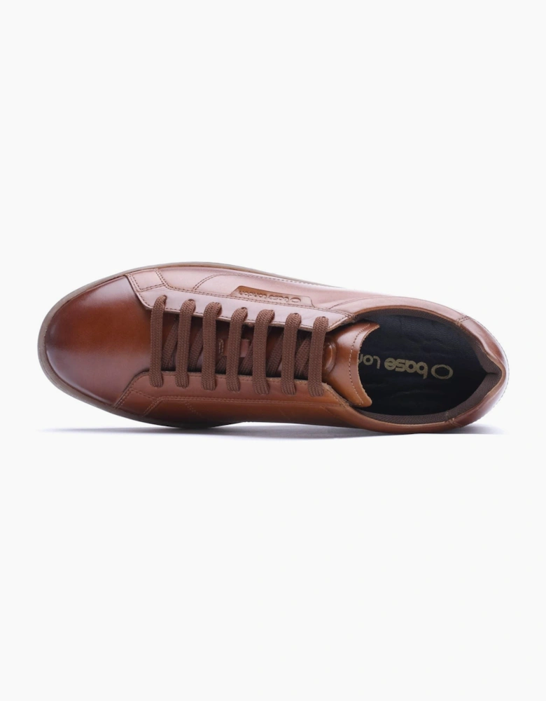 Base London Zammo Leather Men's TAN Trainers