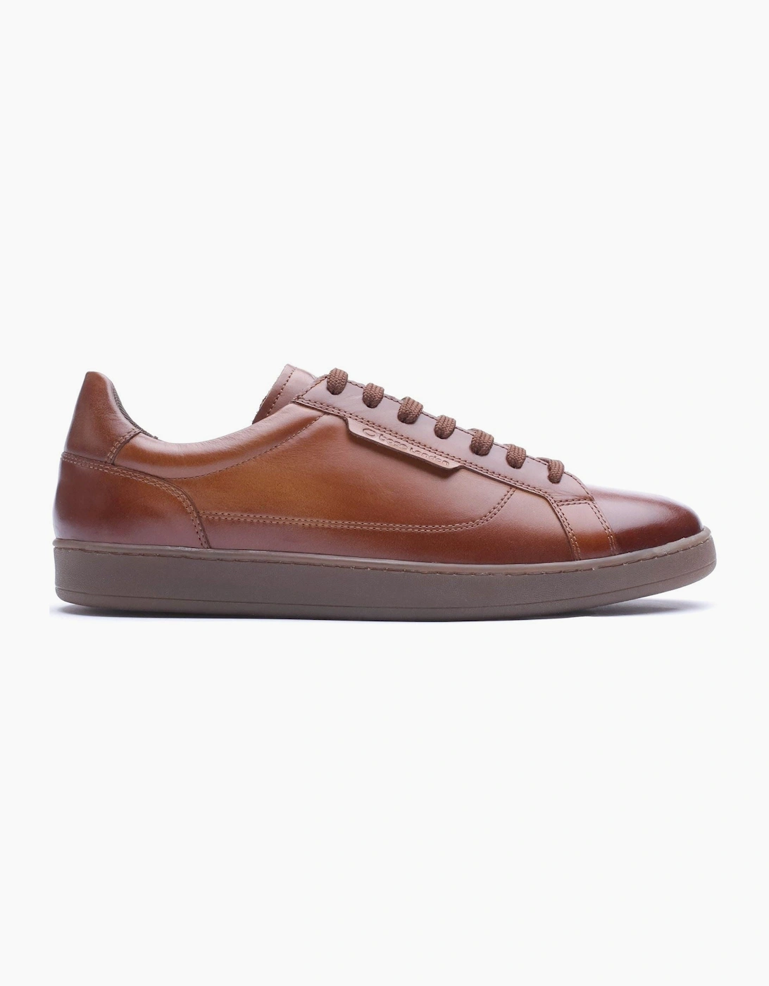 Base London Zammo Leather Men's TAN Trainers