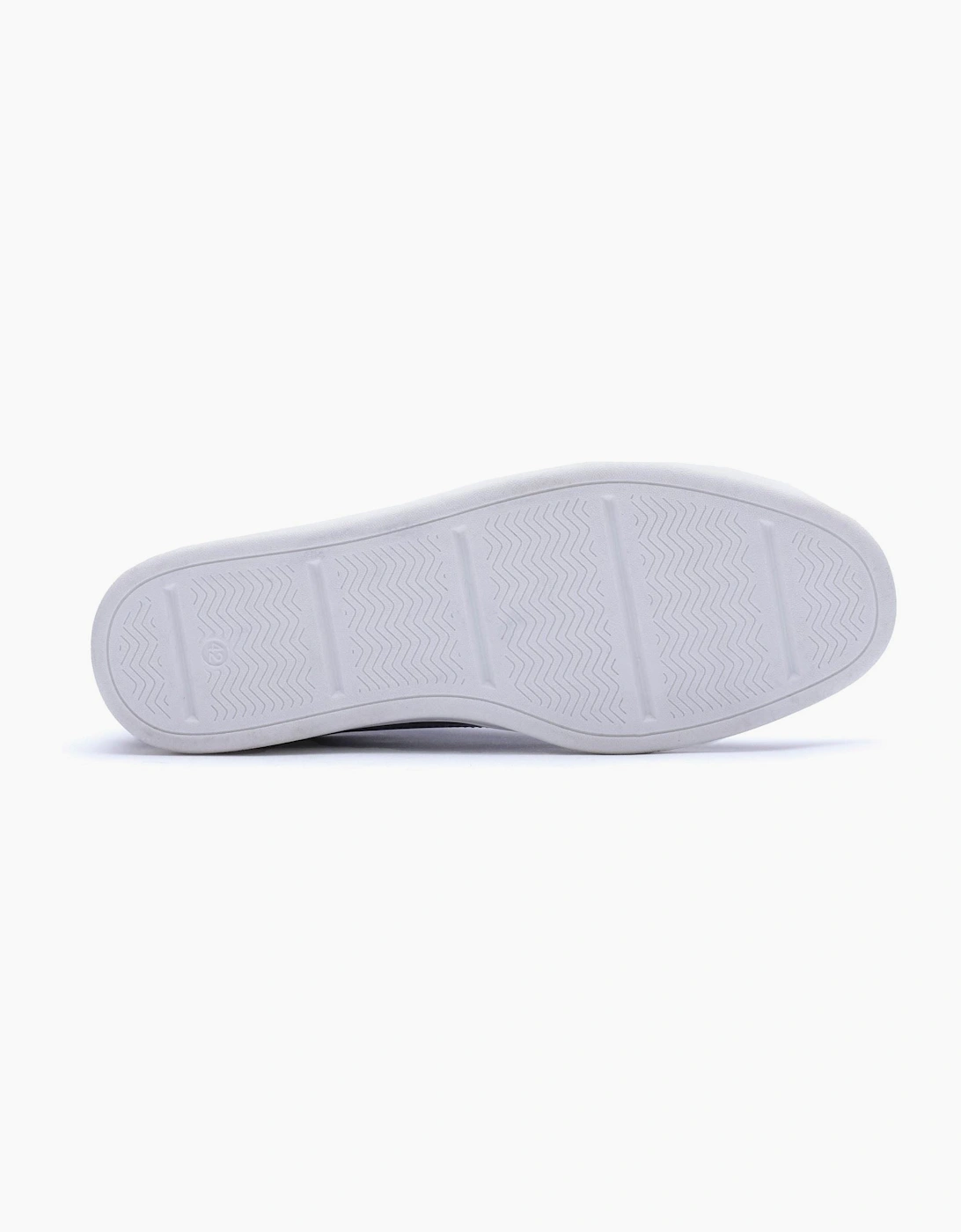 Base London Zammo Leather Men's NAVY Trainers