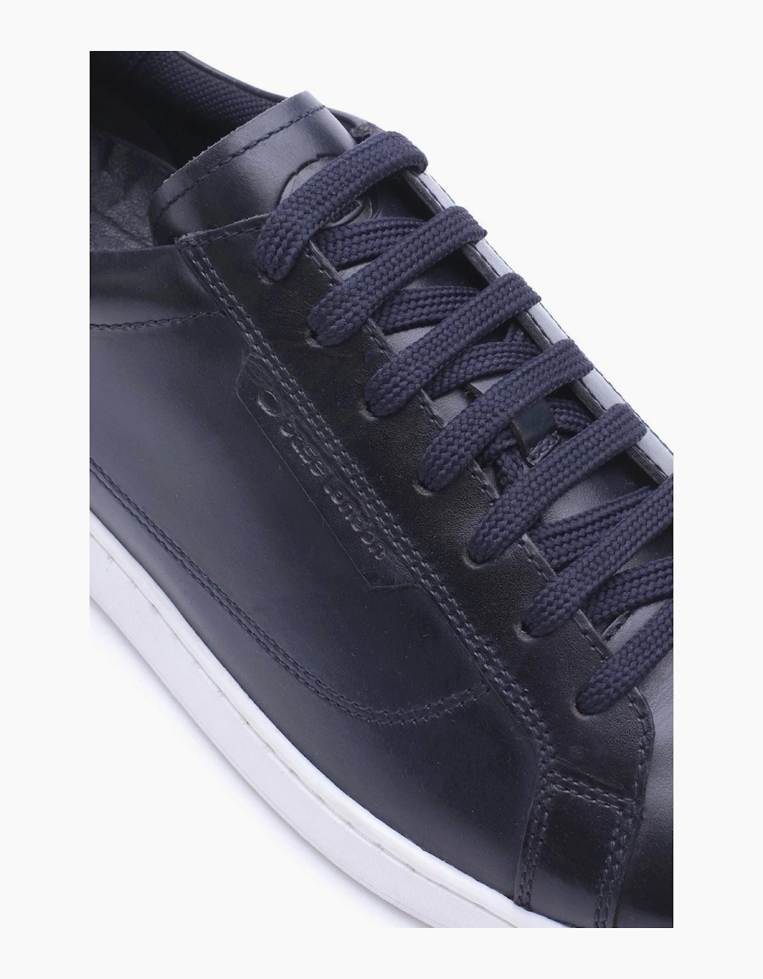 Base London Zammo Leather Men's NAVY Trainers