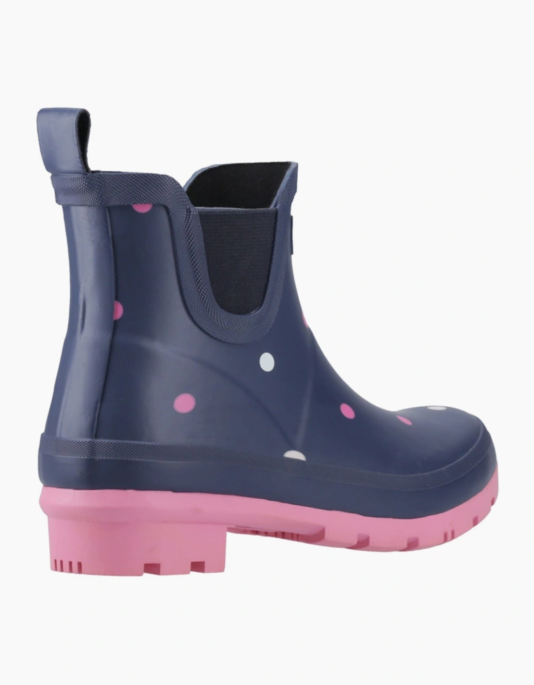 Cotswold Clarence Ankle Rubber Women's Spot Wellington Boots