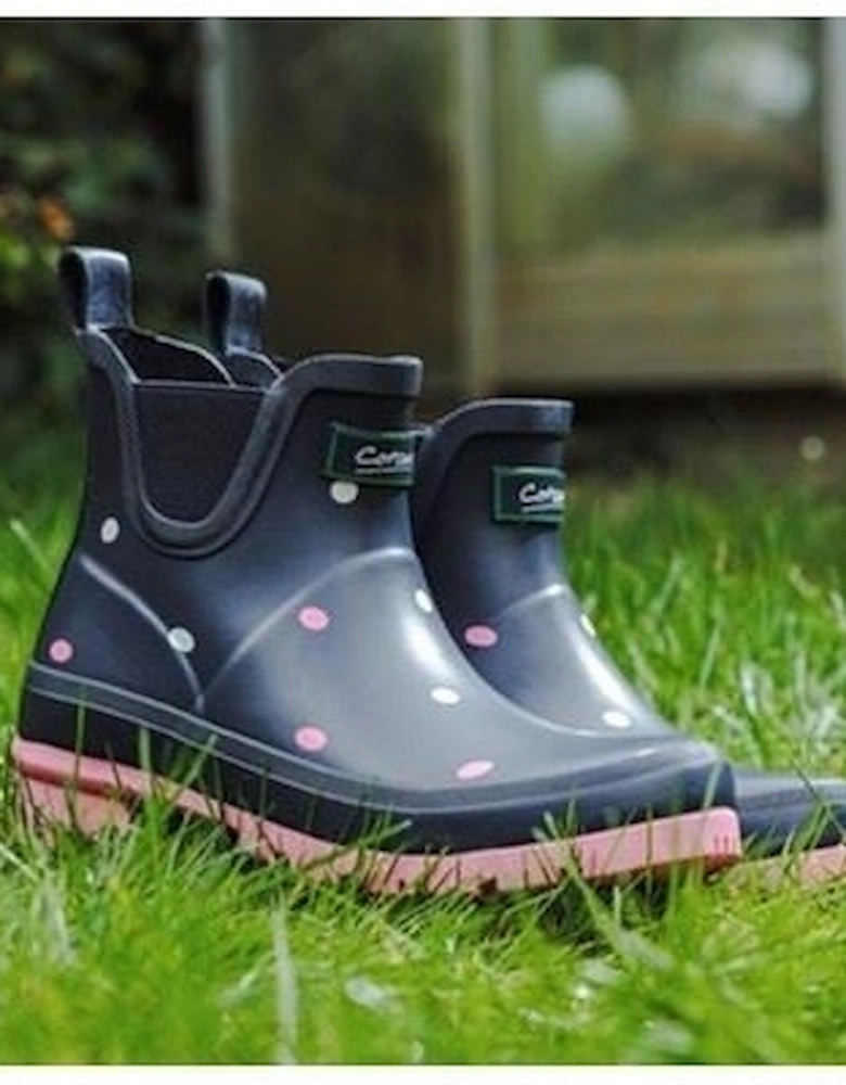 Cotswold Clarence Ankle Rubber Women's Spot Wellington Boots