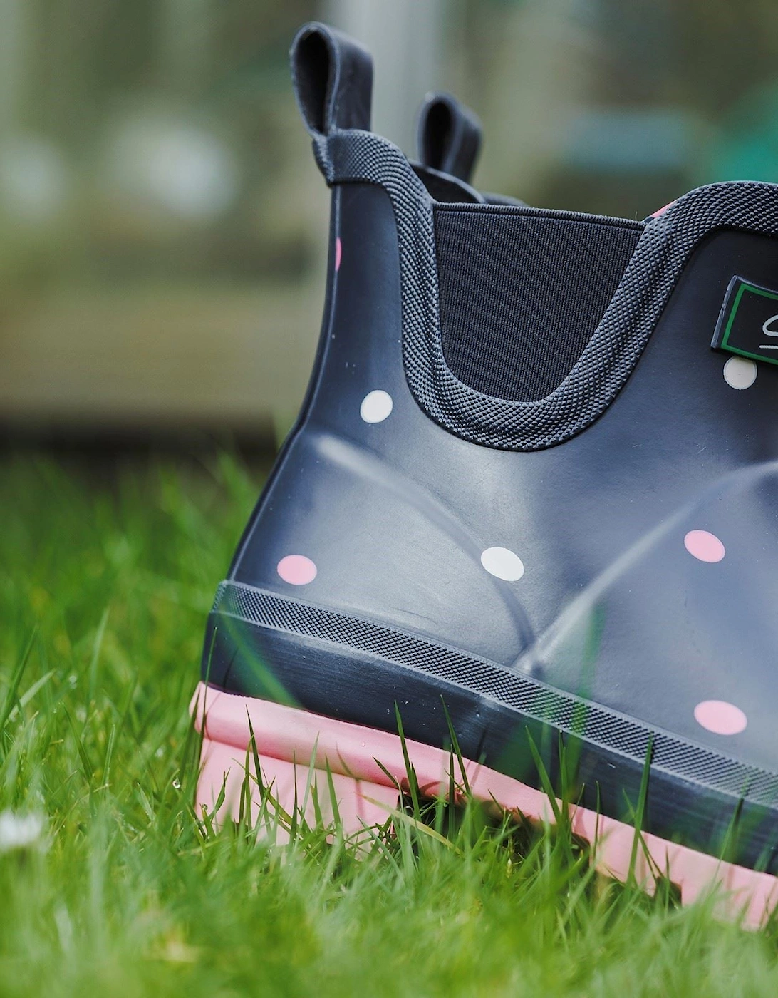 Cotswold Clarence Ankle Rubber Women's Spot Wellington Boots