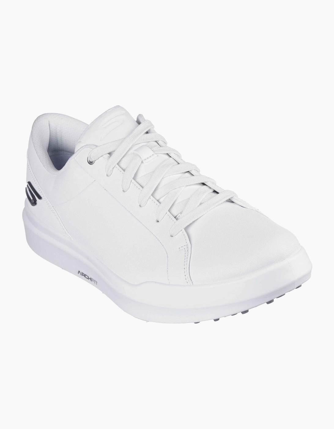 Skechers GO Golf Drive 6 Leather Men's White Golf Shoes, 6 of 5