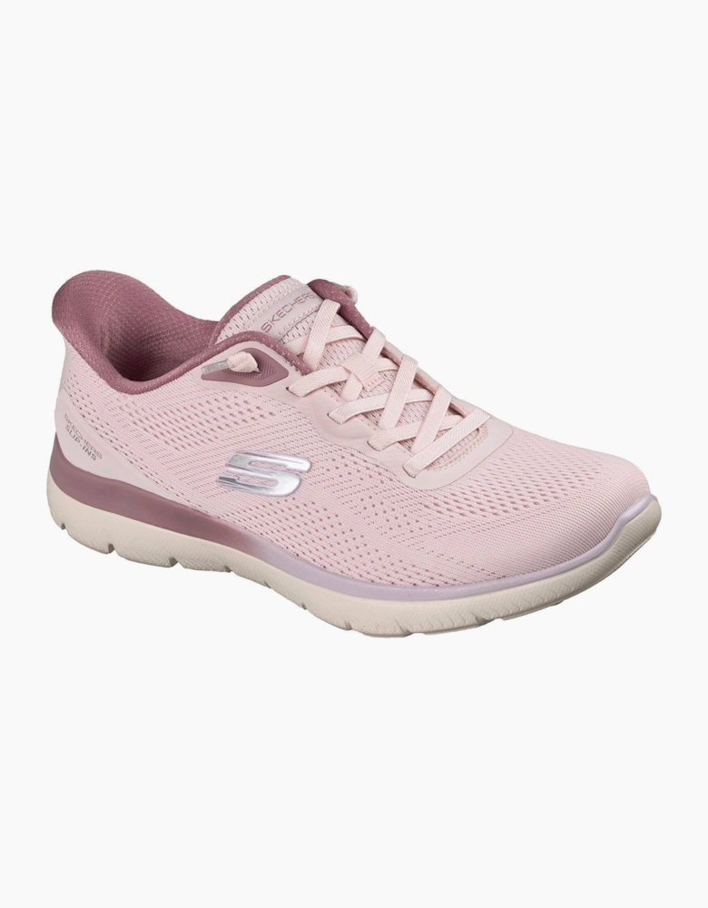 Skechers Summits Sweet Skies Women's Mauve Mesh/Pink Trim Trainers