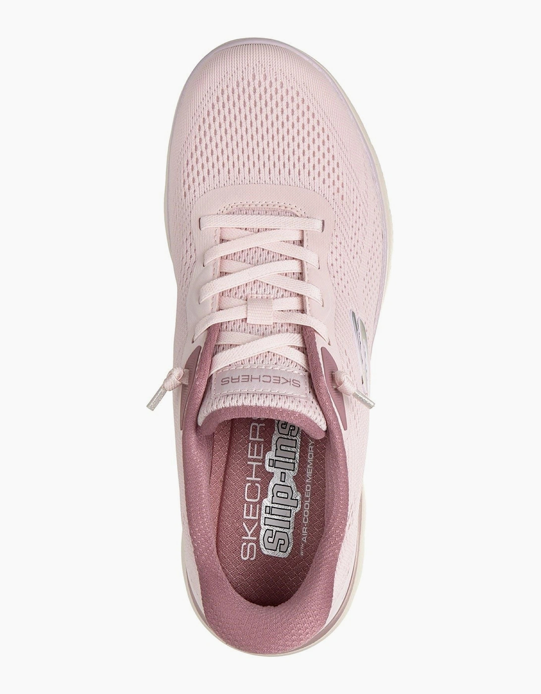 Skechers Summits Sweet Skies Women's Mauve Mesh/Pink Trim Trainers