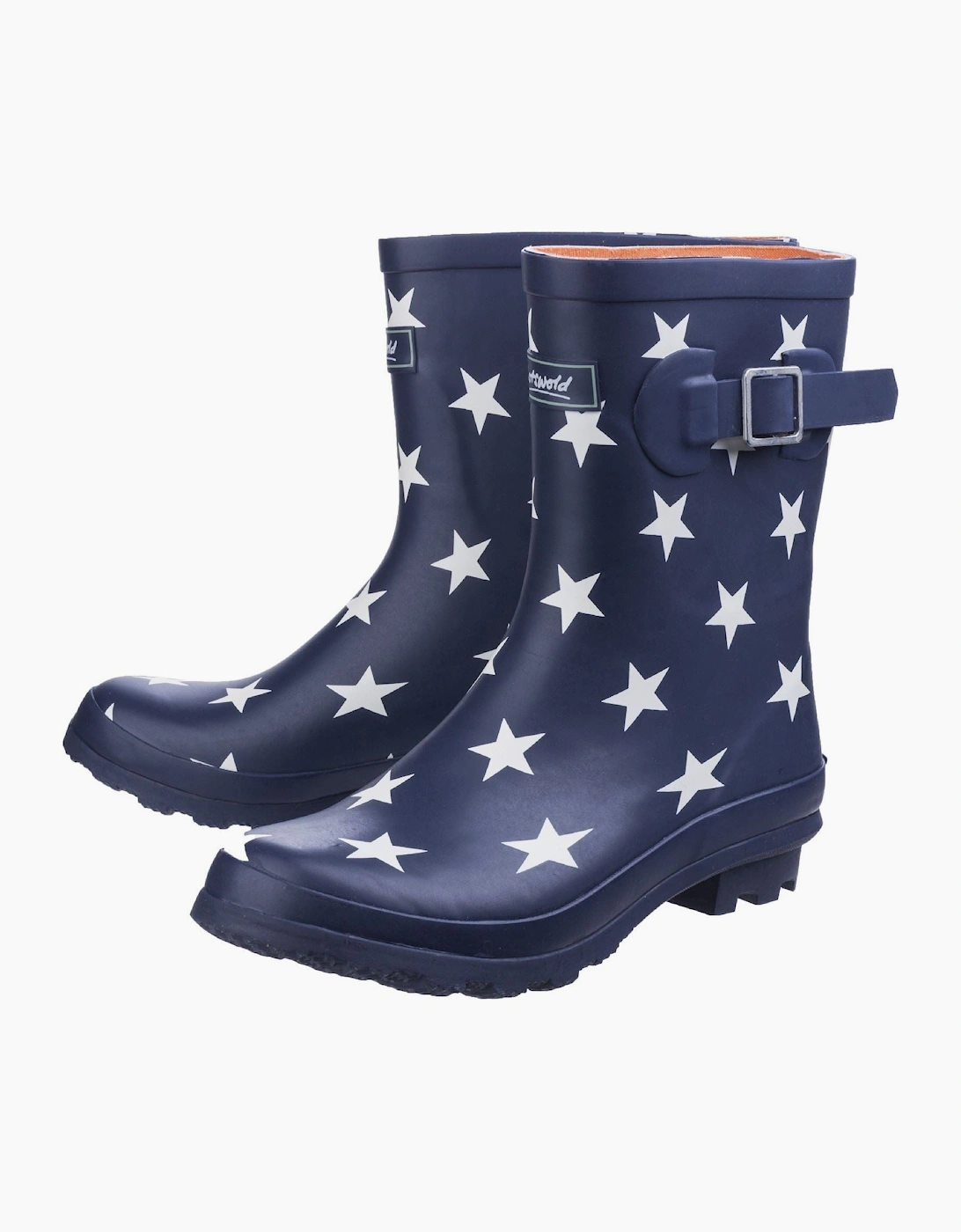 Cotswold Badminton Rubber Women's Star Slim Fit Wellington Boots