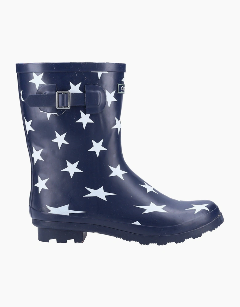 Cotswold Badminton Rubber Women's Star Slim Fit Wellington Boots
