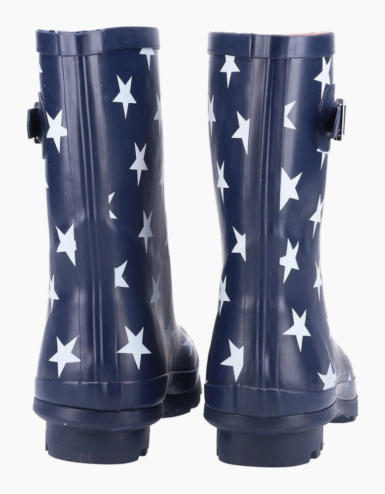 Cotswold Badminton Rubber Women's Star Slim Fit Wellington Boots