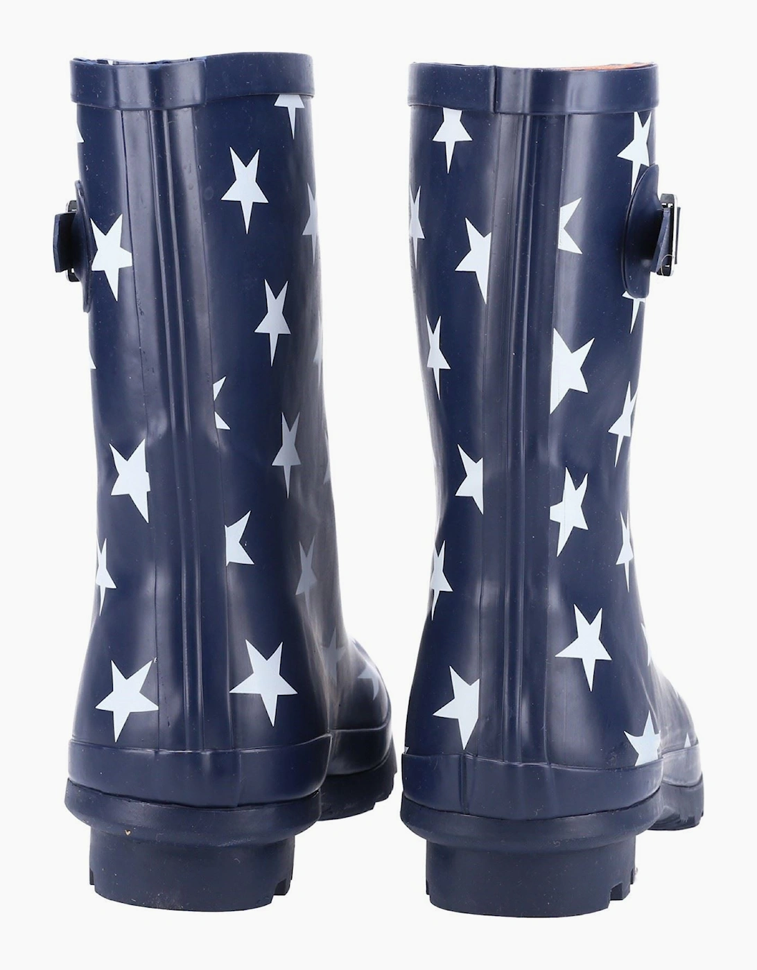 Cotswold Badminton Rubber Women's Star Slim Fit Wellington Boots