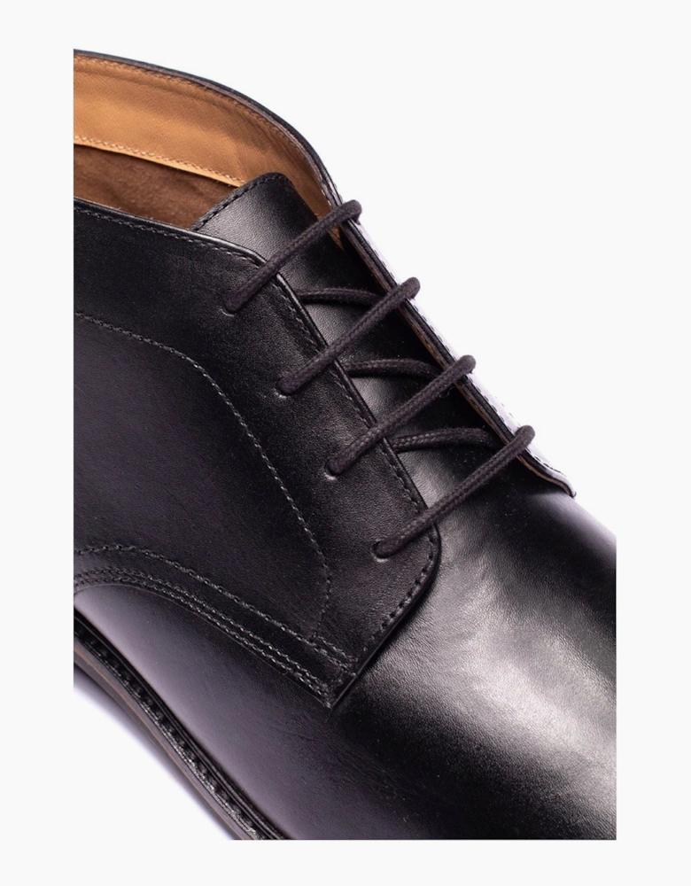 Base London Belgrave Leather Men's BLACK Ankle Boots